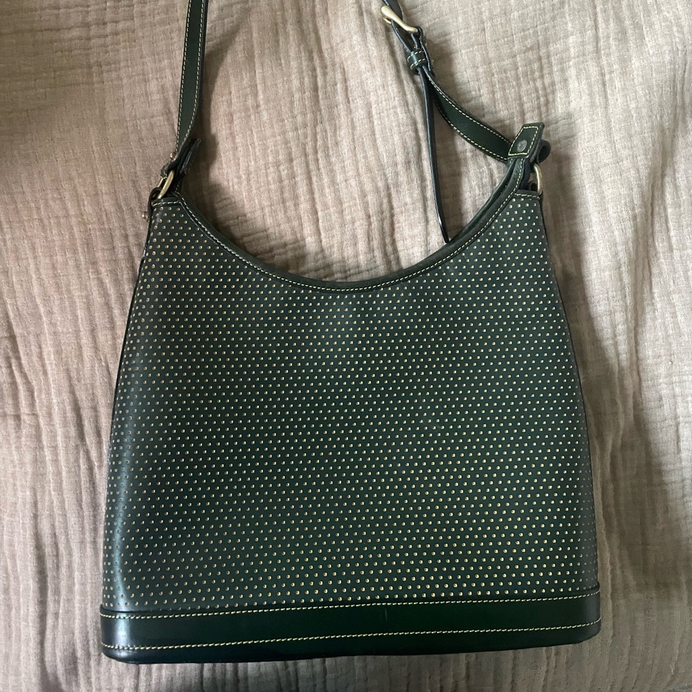 Vintage Dooney & Burke Forest Green Bag